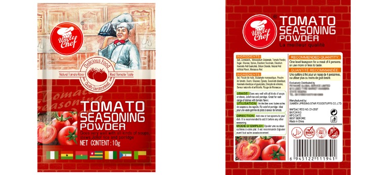 Uncle Chef Brand Halal Tomato Stock Powder Seasoning