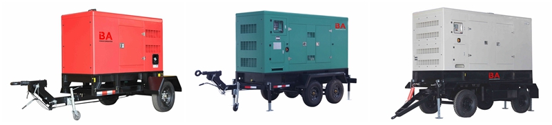 Cummins generator with trailer