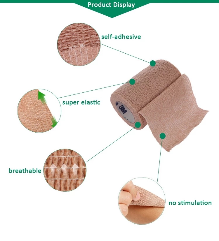 Porous Elastic Gauze Bandage Roll