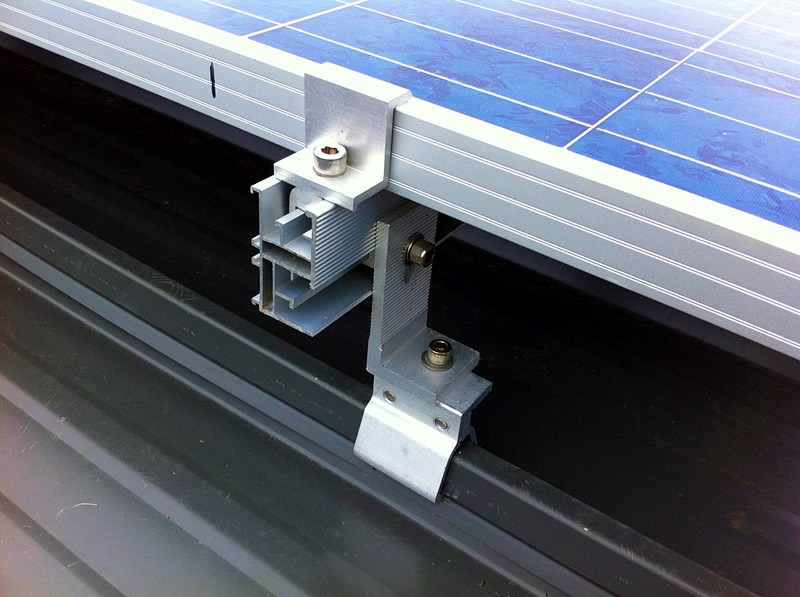 Tin Roof Mounting Brackets Details