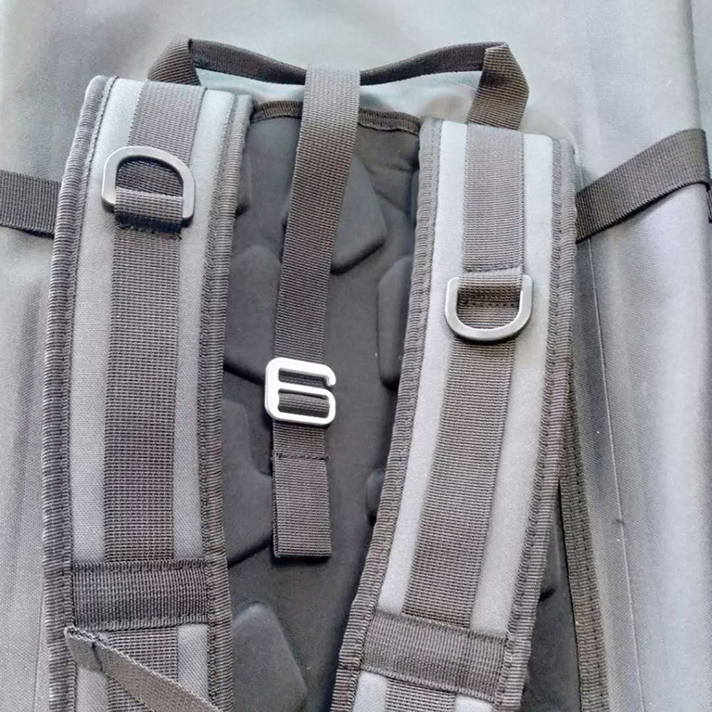 Grey Fishing backpack