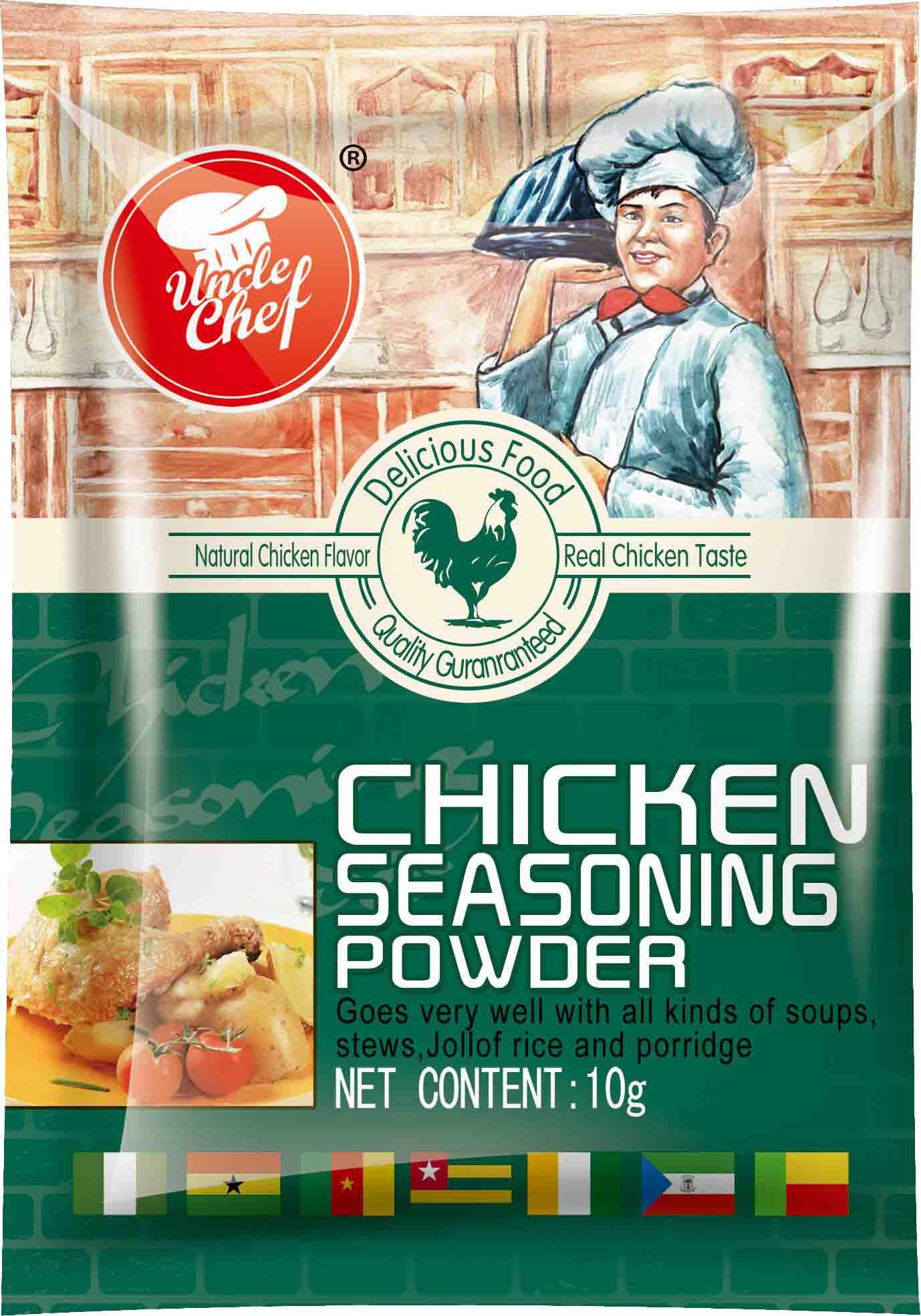 Uncle Chef brand Halal Chicken Flavor Seasoning Powder soup base mix