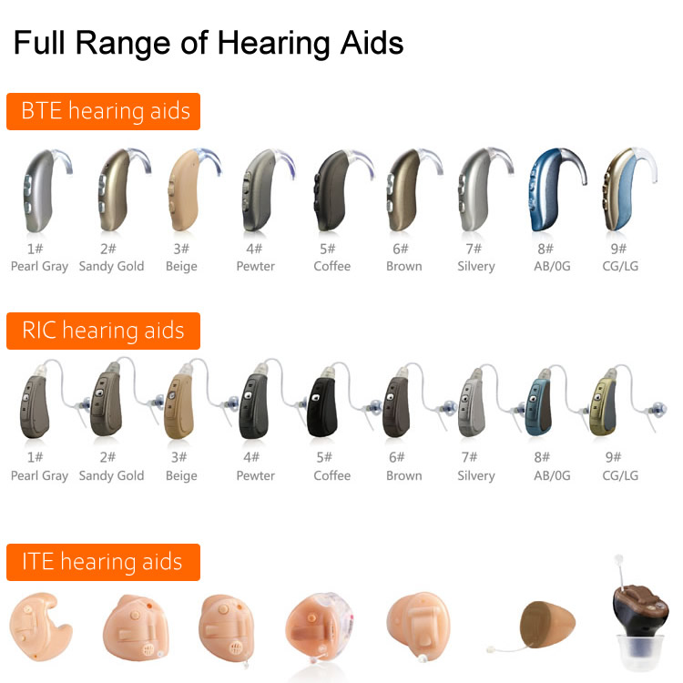 IIC invisible hearing aid with bluetooth