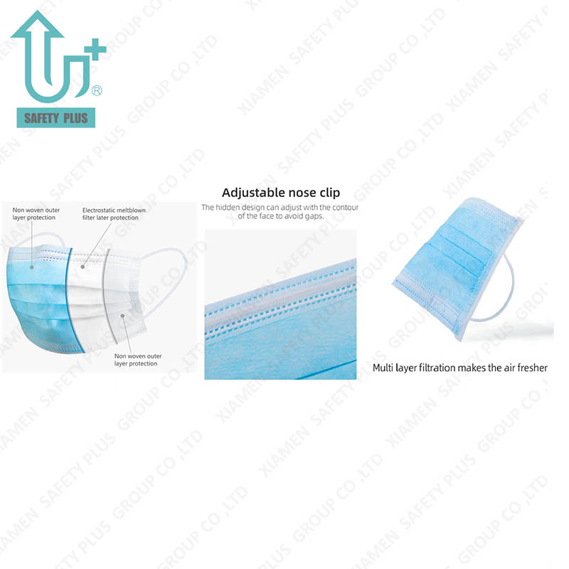 Nonwoven Disposable Protective Face Mask