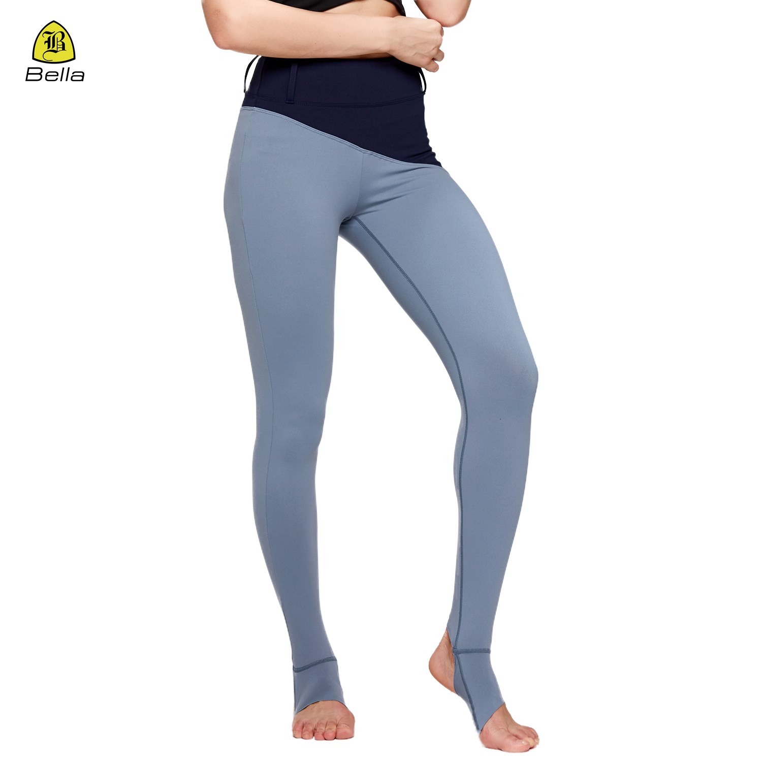 Belt Buckle Design Yoga Pants