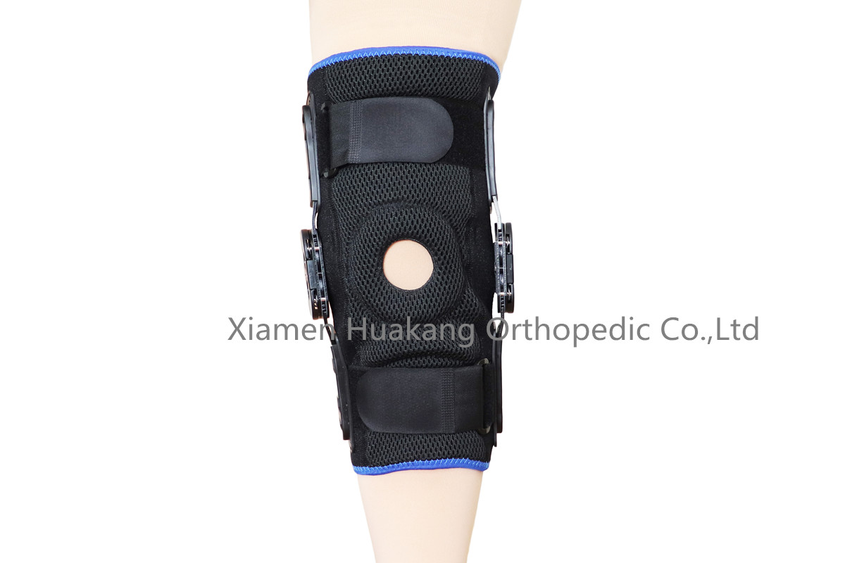 adjustable knee braces with aluminum bar