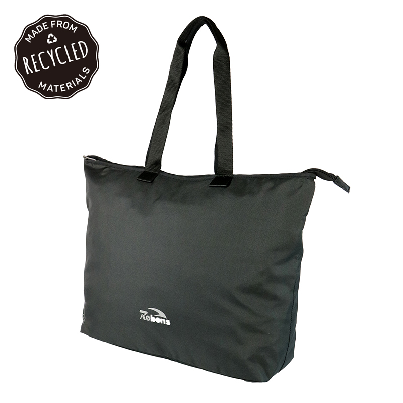 100% recycled cotton tote bags