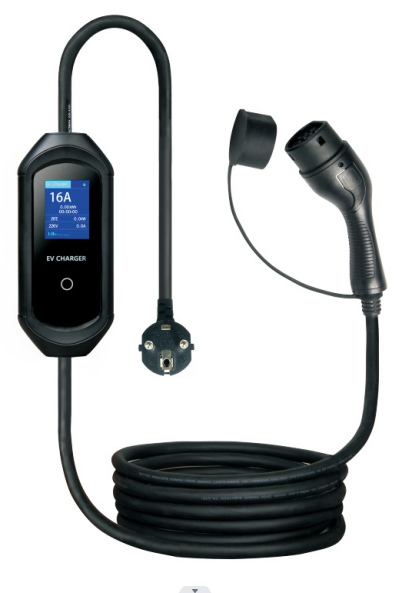 Type 2 to Type 2 EV charging cable