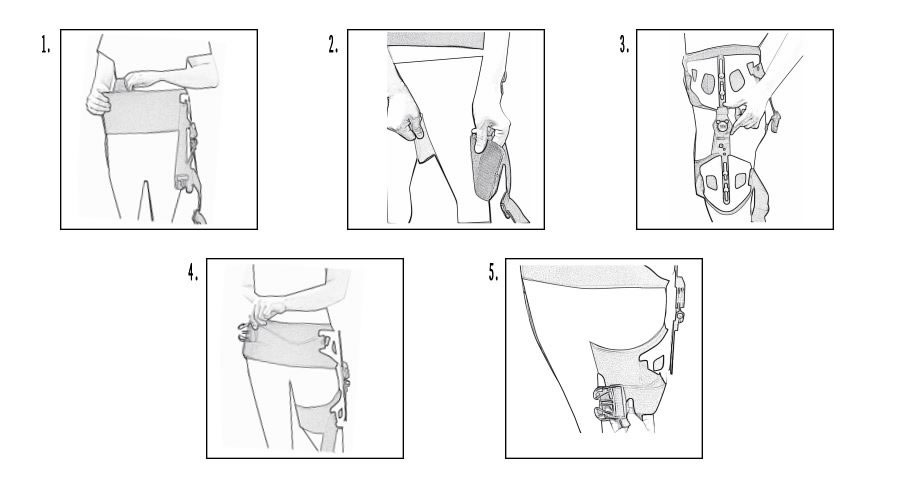 Hip Orthosis Braces Instructions