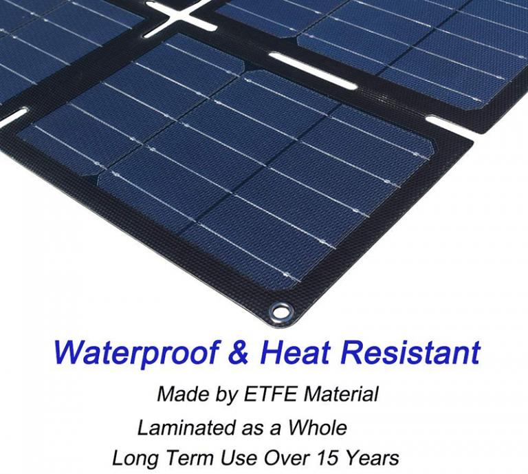 100W Solar Blanket With 156 Mono High Efficiency Solar Cells-NEWLIGHT ENERGY