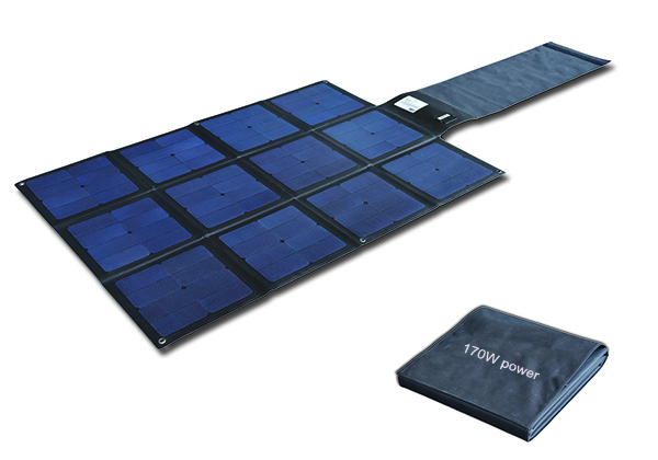 170W Flodable SUNPOWER High Efficiency 25% Solar Charger-Solar Blanket 2FFM113C-NEWLIGHT ENERGY