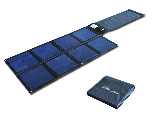 100W Flodable SUNPOWER Solar Charger-Solar Blanket 2FFM117B-NEWLIGHT ENERGY