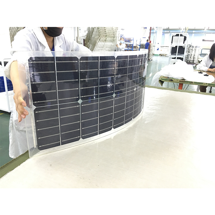 100W and 60W Transparent Flexible Solar Panel With TPT-NEWLIGHT ENERGY