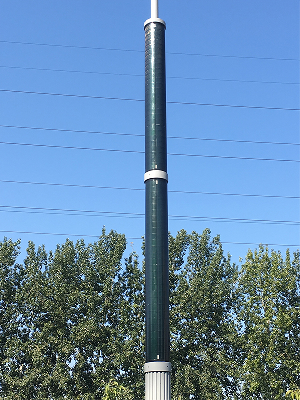 Solar Wrap Street Pole