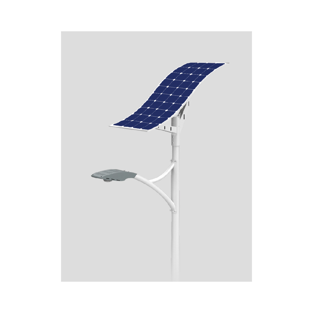 40W LED Wave Solar Street Light With Flexible Solar Panels-2FSG145-NEWLIGHT ENERGY