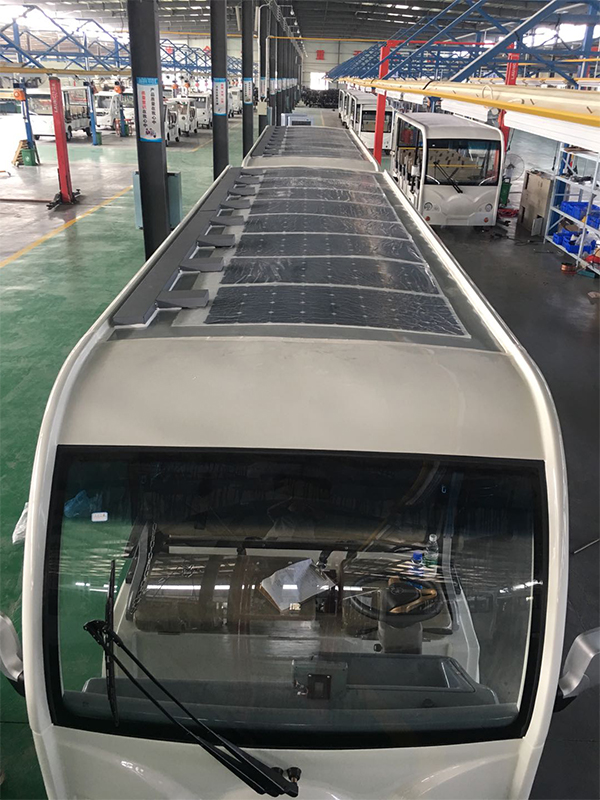 Solar Energy Bus With 800W Flexible Solar Panel Power 2FCM048-NEWLIGHT ENERGY