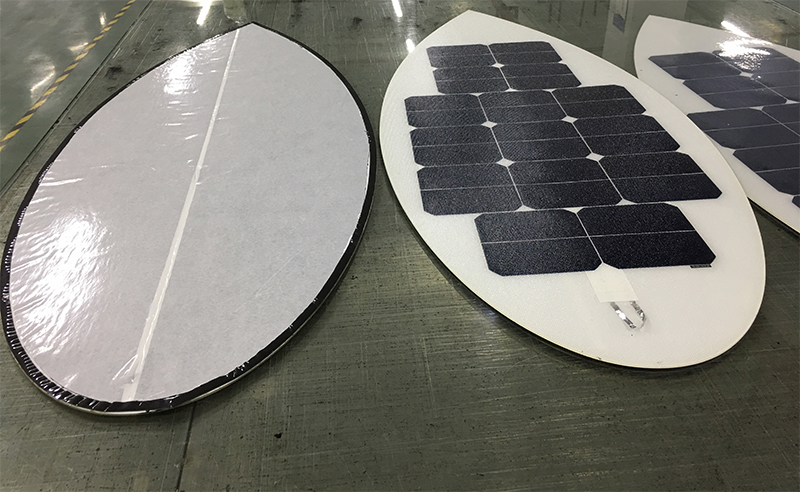 50W ETFE Flexible Solar Panel Made Of Leaf Shape-NEWLIGHT ENERGY
