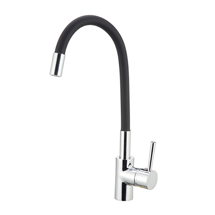 Deck-mounted Colorful Kitchen Mixer Tap with Chrome Handle 29703-CR