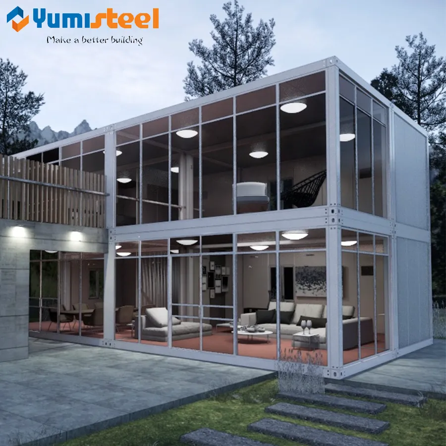New Design Prefab Container House With Fire/Wind /Seismic Resistance