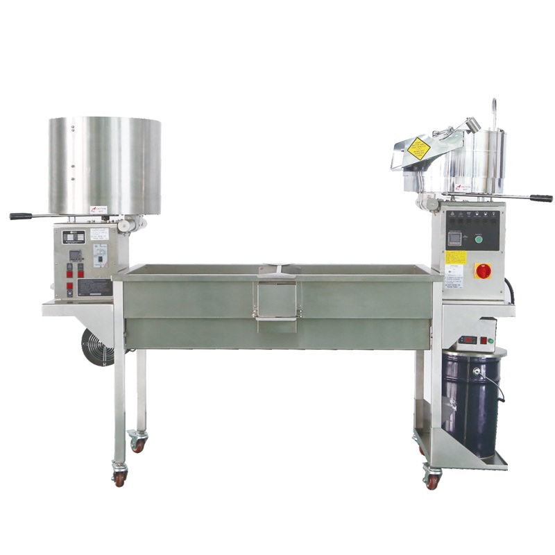 Floor Model Caramelizer and Popper on Twin Table