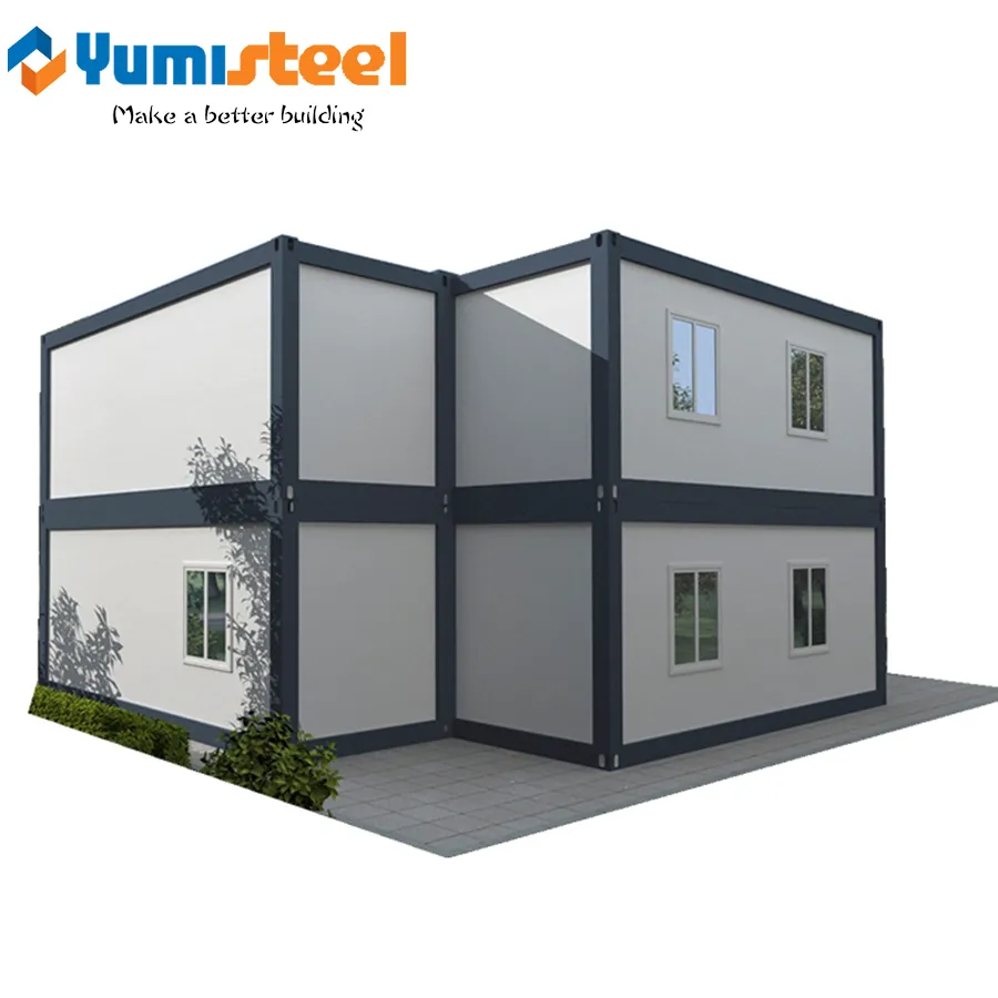 Prefabricated modern luxury flat pack container house