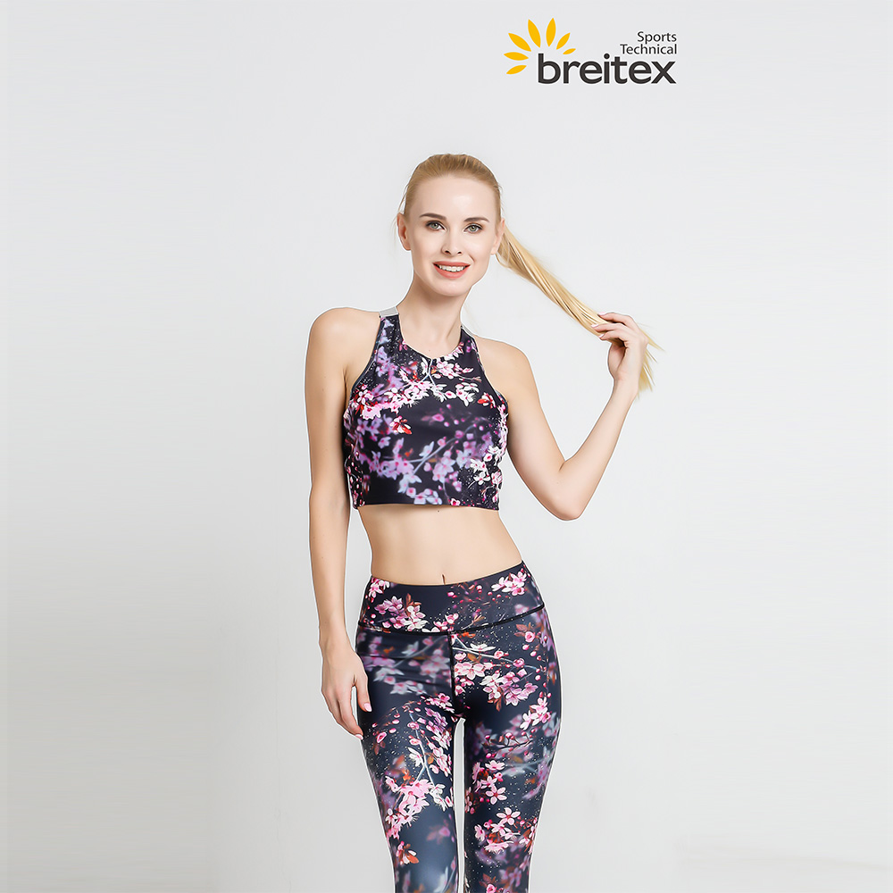 2020 New Fitness Sports Wear Yoga Sets Sublimation Print