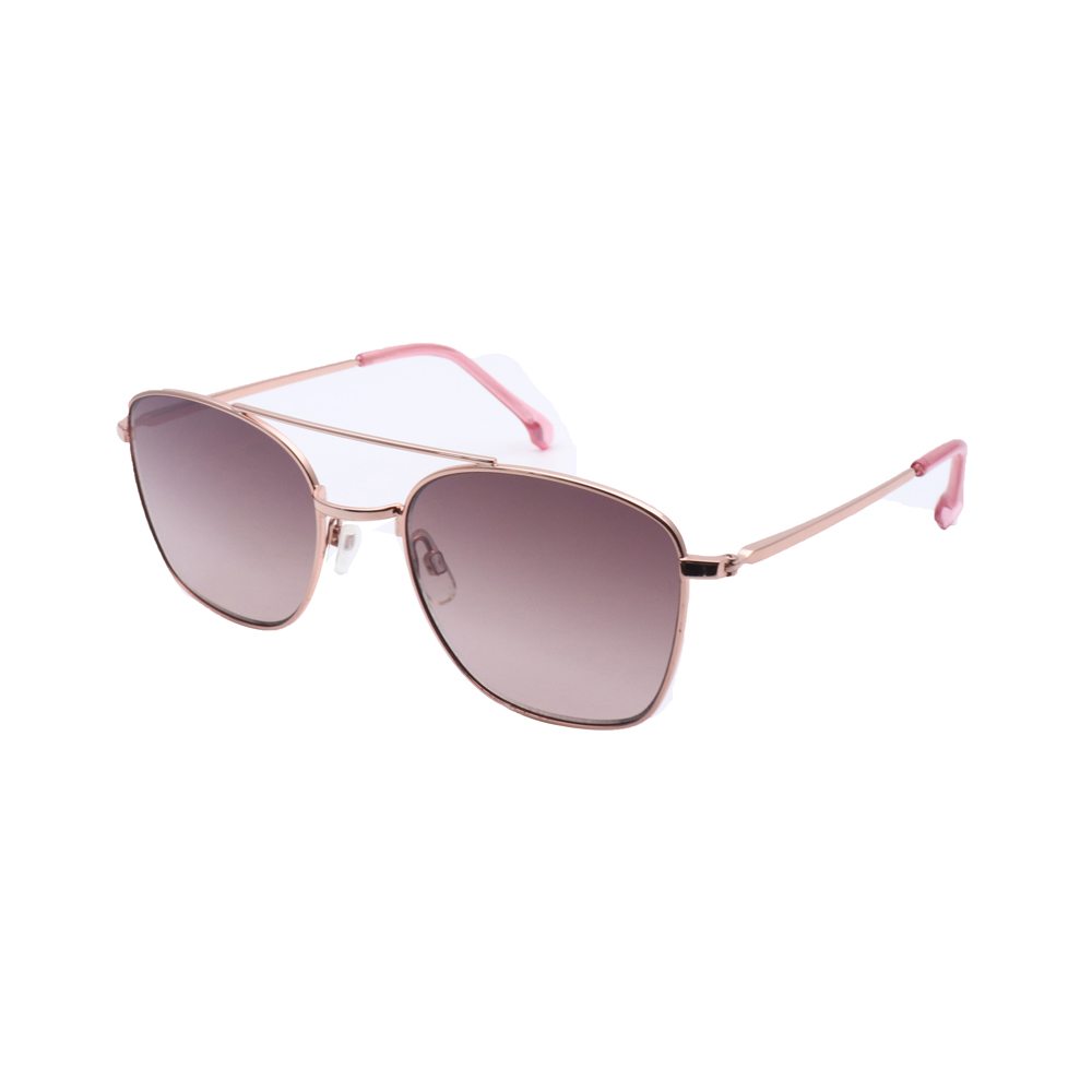 Wowen fashion rectangle metal frame sunglasses 21364