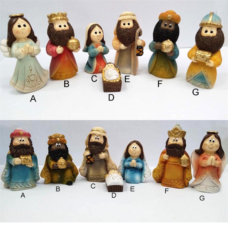 Polyresin Nativity Characters