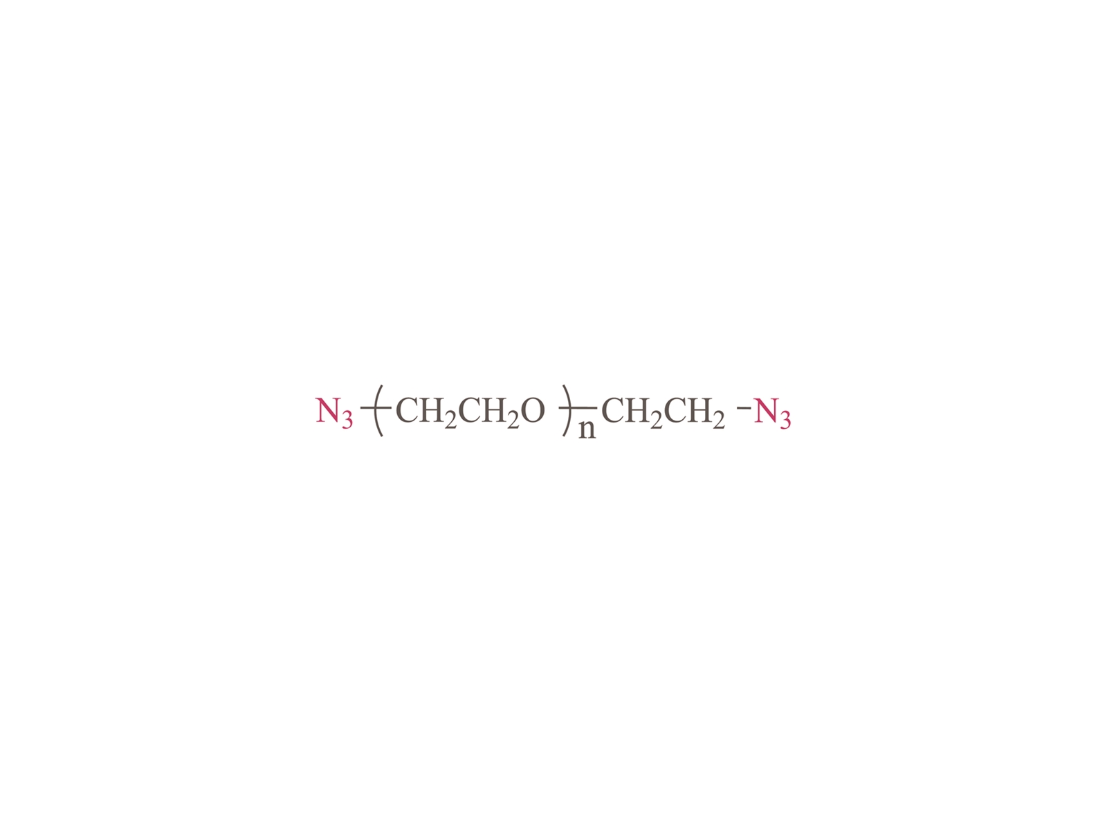 α,ω-Diazido poly(ethylene glycol) [N3-PEG-N3] Cas:82055-94-5,24345-74-2,1379365-47-5,101187-39-7,182760-73-2,356046-26-9, 225523-86-4,361543-07-9