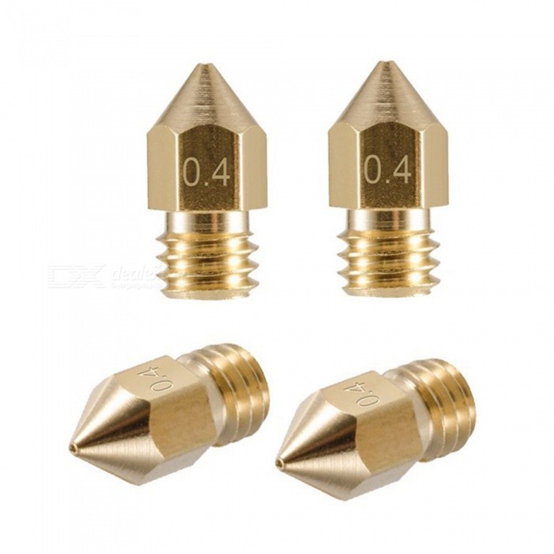Customized brass 3D printer nozzles 12.5mm*7.5mm