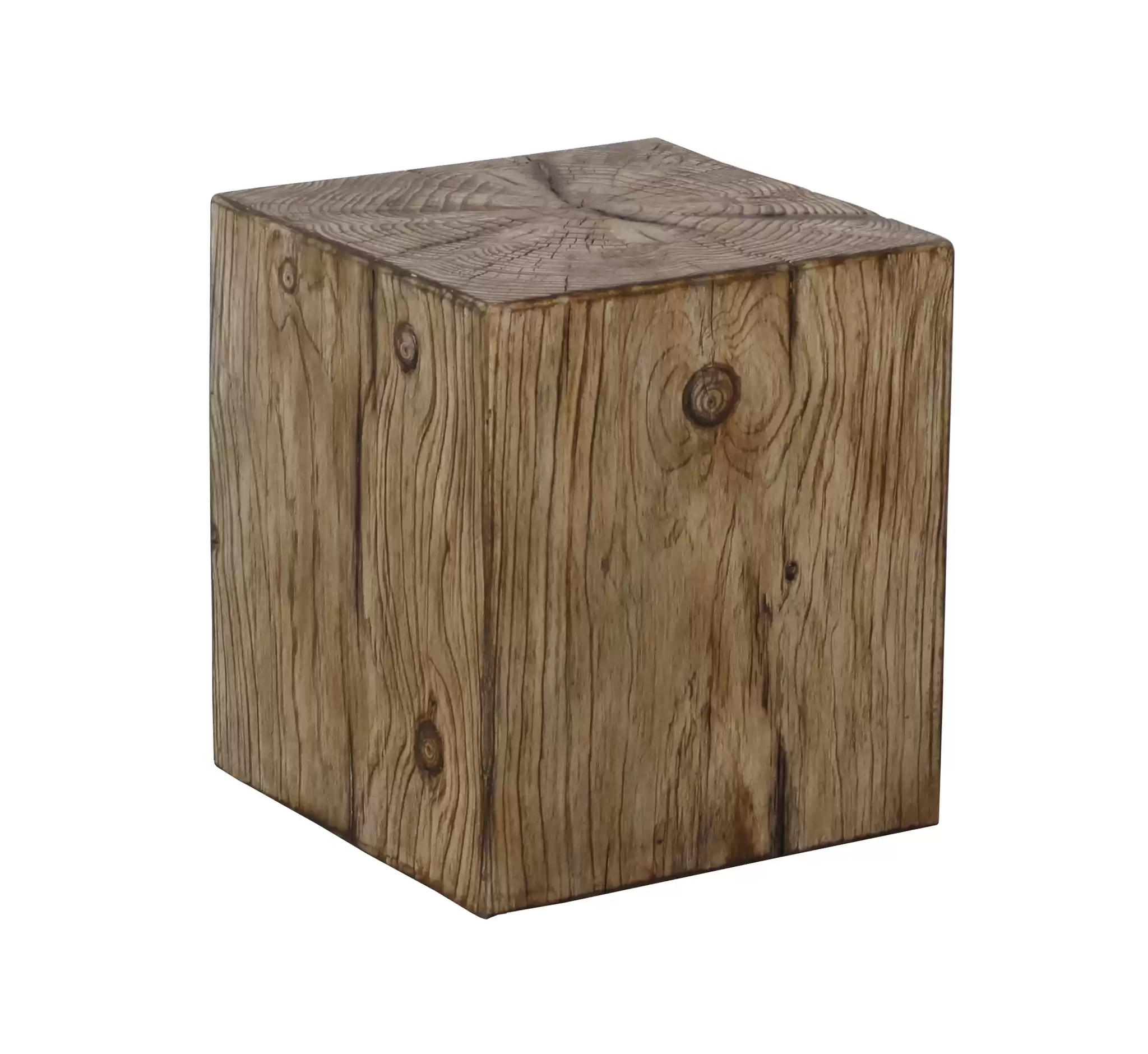 Square Outdoor furniture-Faux Wood Accent table