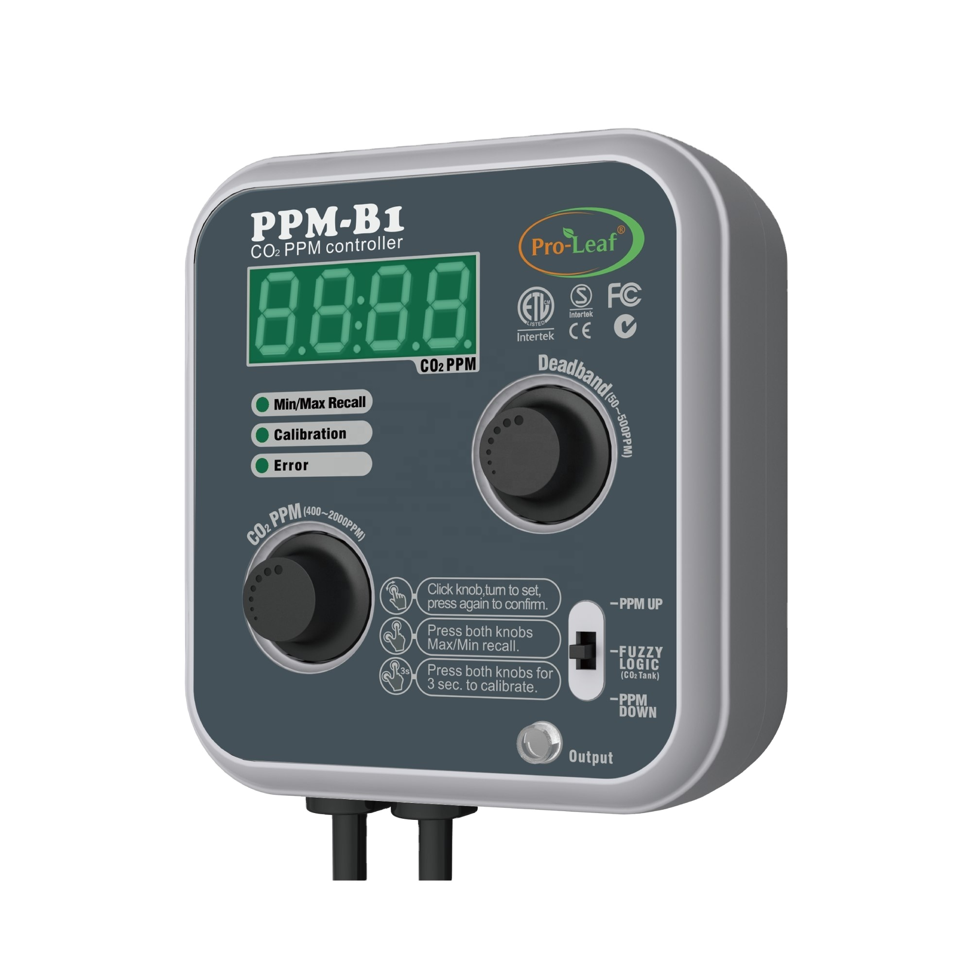 PPM-B1 Top environmental CO2 ppm controller
