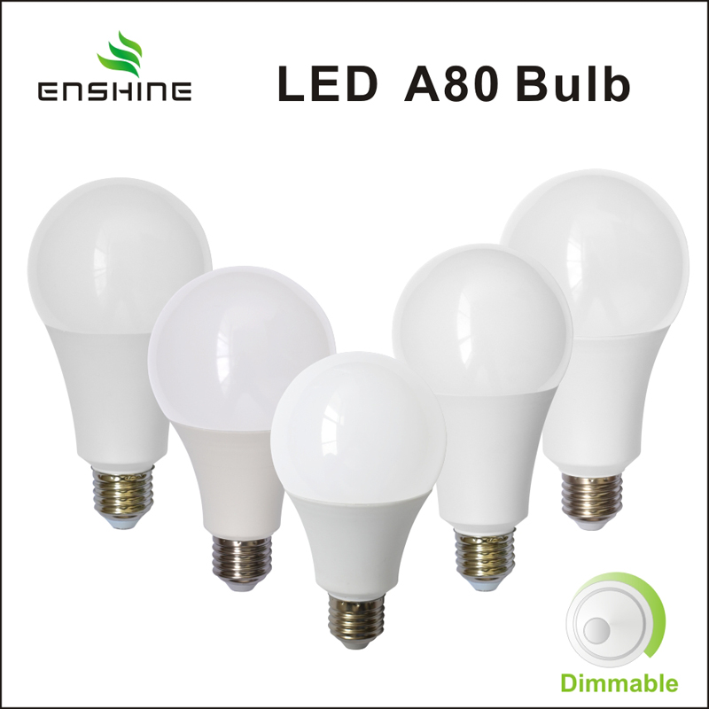 18W A80 dimmable led bulbs YX-A80BU22
