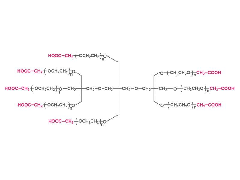 8-arm Poly(ethylene glycol) carboxylic acid(TP) [8-arm PEG-CM(TP)]