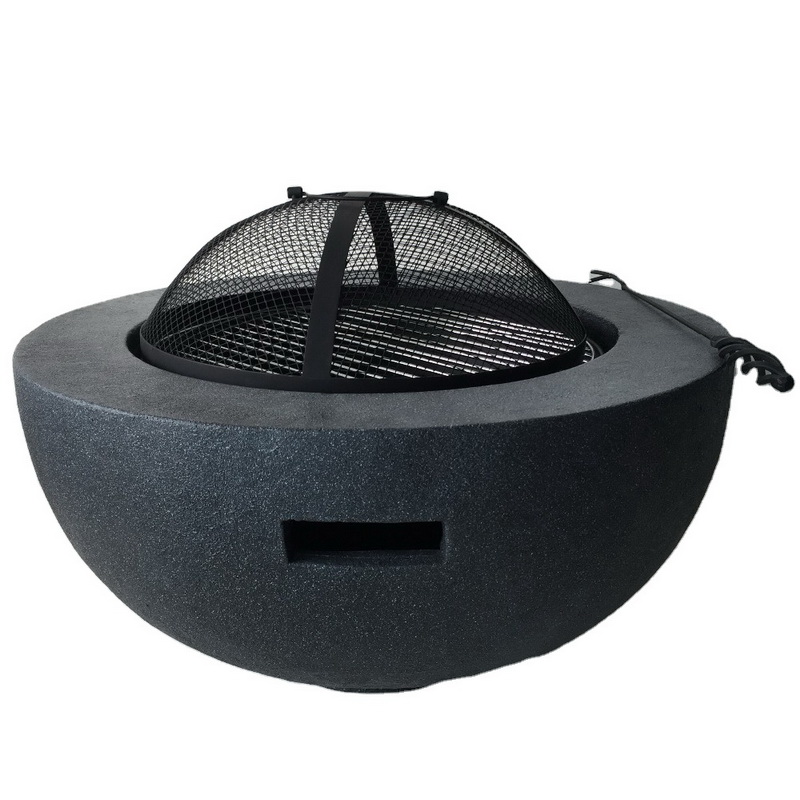 New style outdoor round fire pits with metal bowl