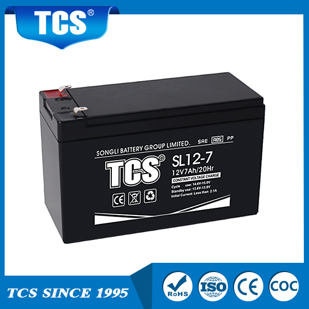 Lead Acid Storage Battery VRLA Battery SL12-7 TCS Battery