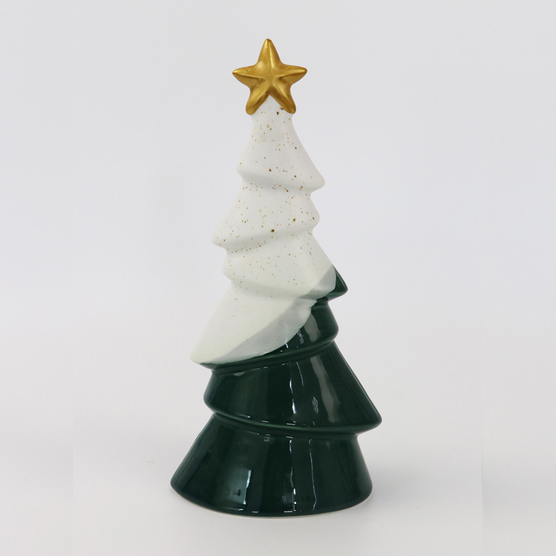 Mini small ceramic Christmas tree