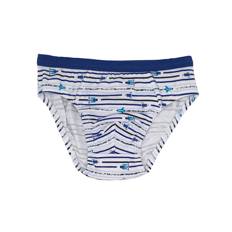 BS-102 BOY'S BRIEFS IN STRETCHED COTTON, ALL OVER PRINTING