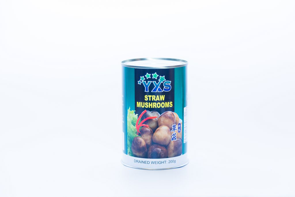 Canned Straw Mushroom Whole Fresh