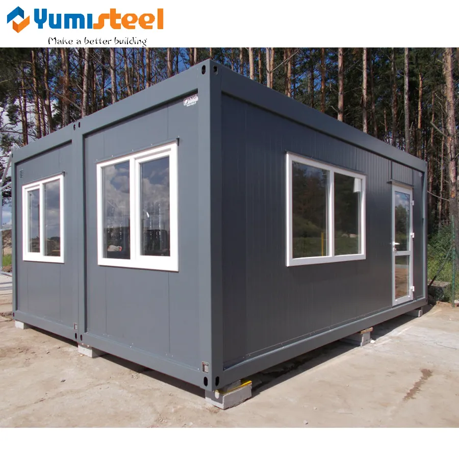 40FT Prefabricated Flat Packed Container House