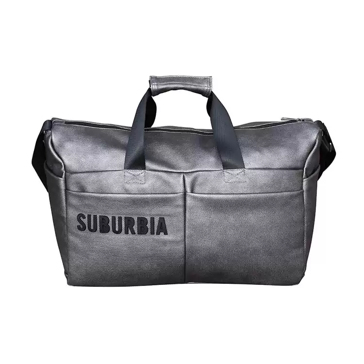 New style good quality PU leather duffel bag travel holdall sport bag