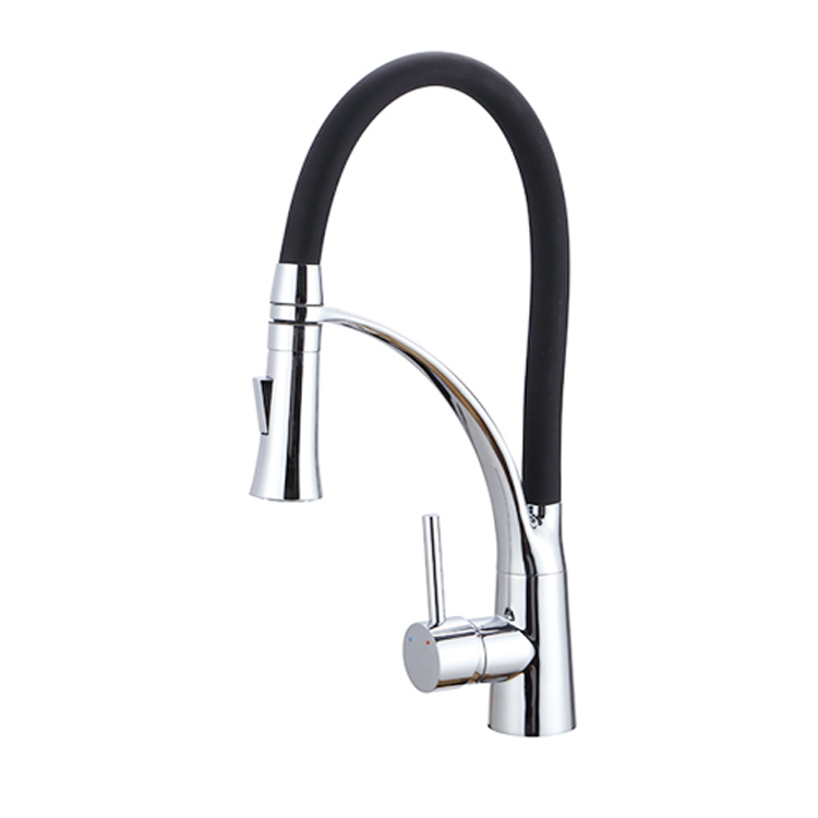 Chrome single handle kitchen faucet with Optional Color 29701-CR