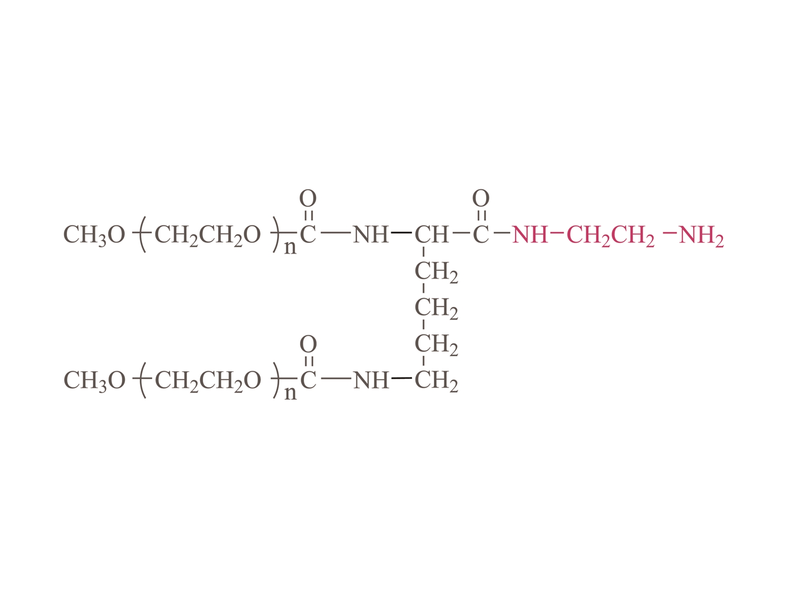 2-arm Methoxypoly(ethylene glycol) amine(LYS01) [2-arm PEG-NH2(LYS01)]