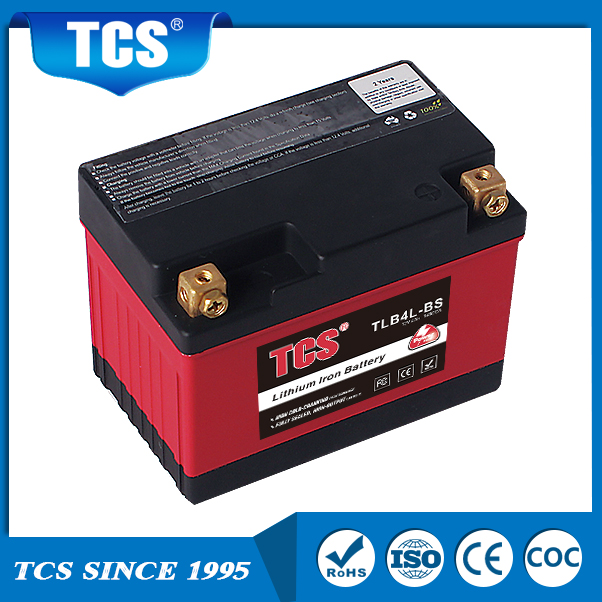Lithium ion Battery for Motorcycles TLB4L-BS TCS Battery