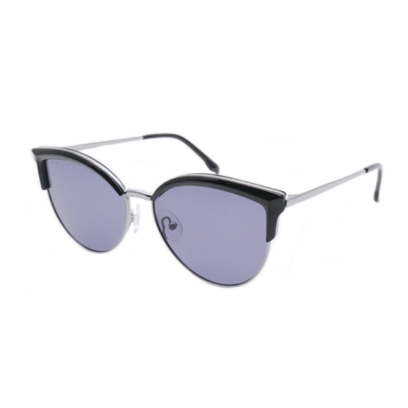 Leisure cateye woman metal sunglasses 50120