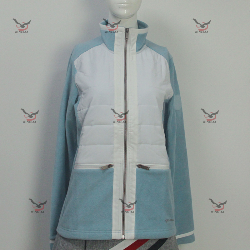 Womens fleece padded hiking jacket WTS-100714