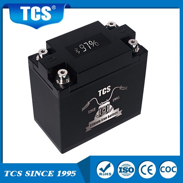 Motorcycle Start Up Battery Lithium With Display T5 TCS Battery