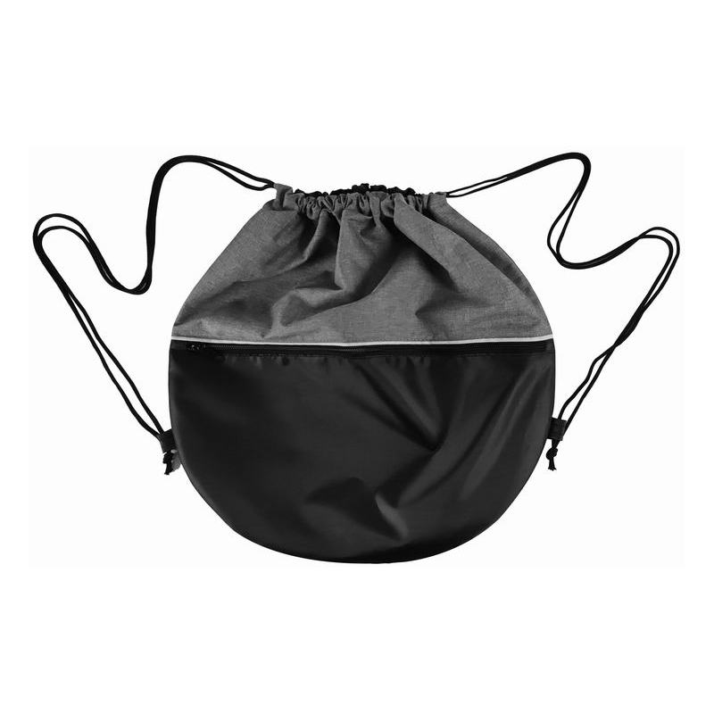 210D Polyester Basketball Shape Drawstring Backpacks