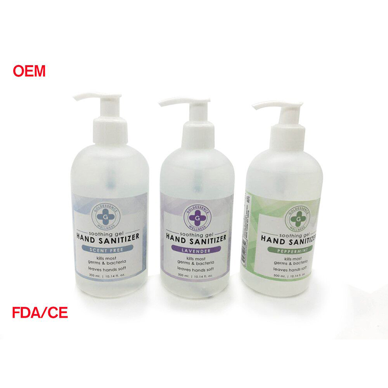 OEM 300ML Private Label Hand Sanitizer Best Antibacterial Gel Hand Sanitizer With Alcohol