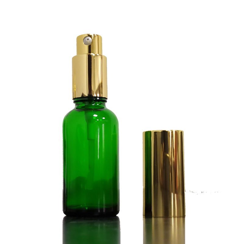 10ml Green Essential Oil Roller Bottles Dropper